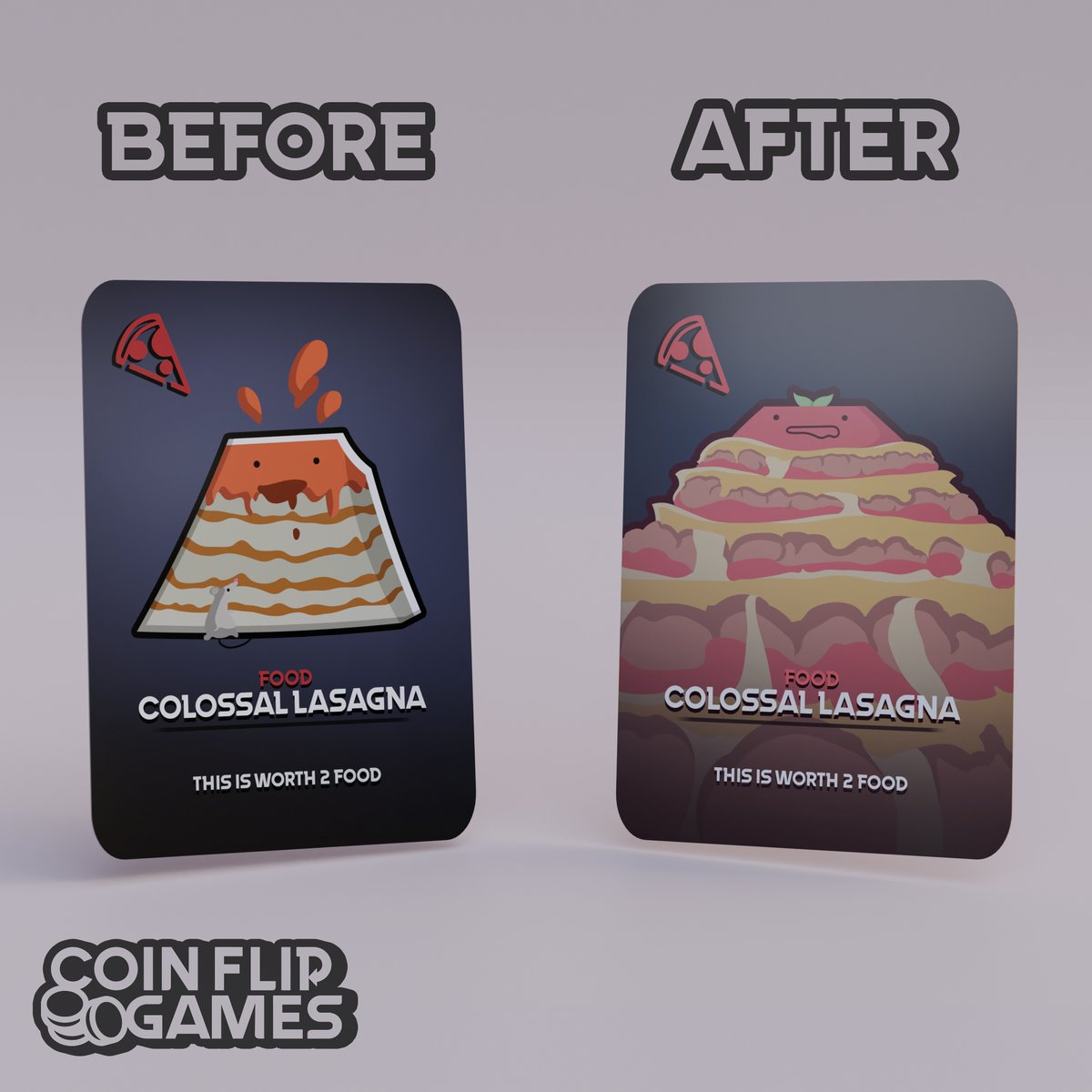 Who got the biggest glow-up? ✨

#cardgames #indiedev #playorderup