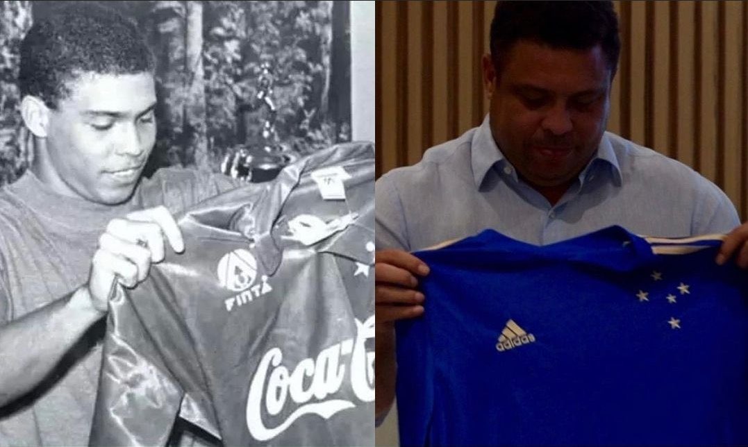 Obrigado por tudo @Ronaldo ! Você esteve, está e sempre estará na história do @Cruzeiro !