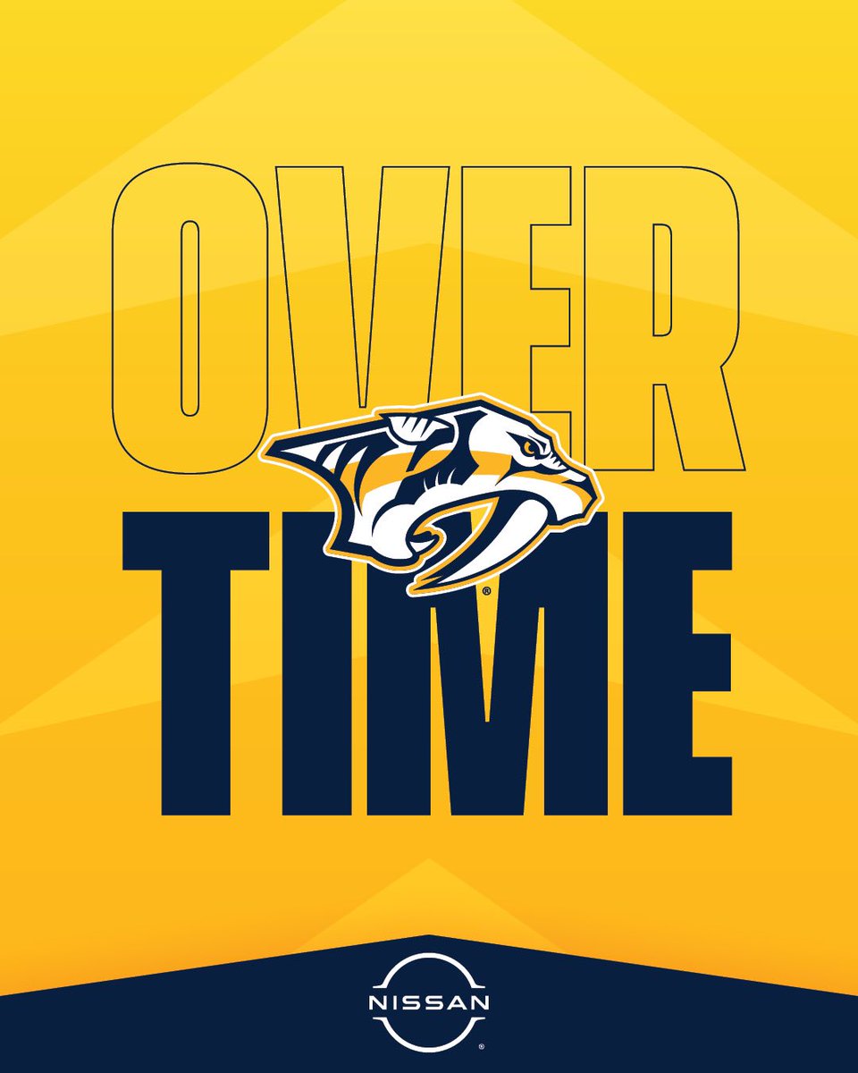 PredsNHL's tweet photo. Going to OT. https://t.co/ewlh7tGcMm