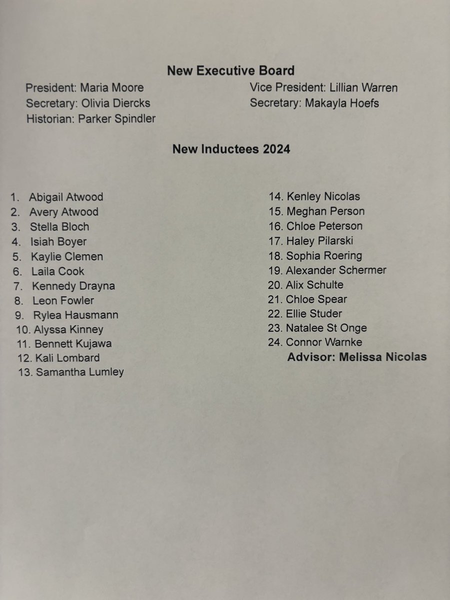 Becker National Honor Society ceremony is set to start. A talented group of students is being recognized!