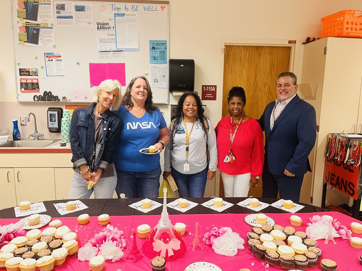 DeltaTangoTwin's tweet photo. The Leadership Event Team Celebrated all @IMS_Indians staff born in April with an “April in Paris” Birthday party! @CrosbyTiwana 🎉🎂🥳 #LeaderInMe #TeamWork https://t.co/vxjNb9fDoI