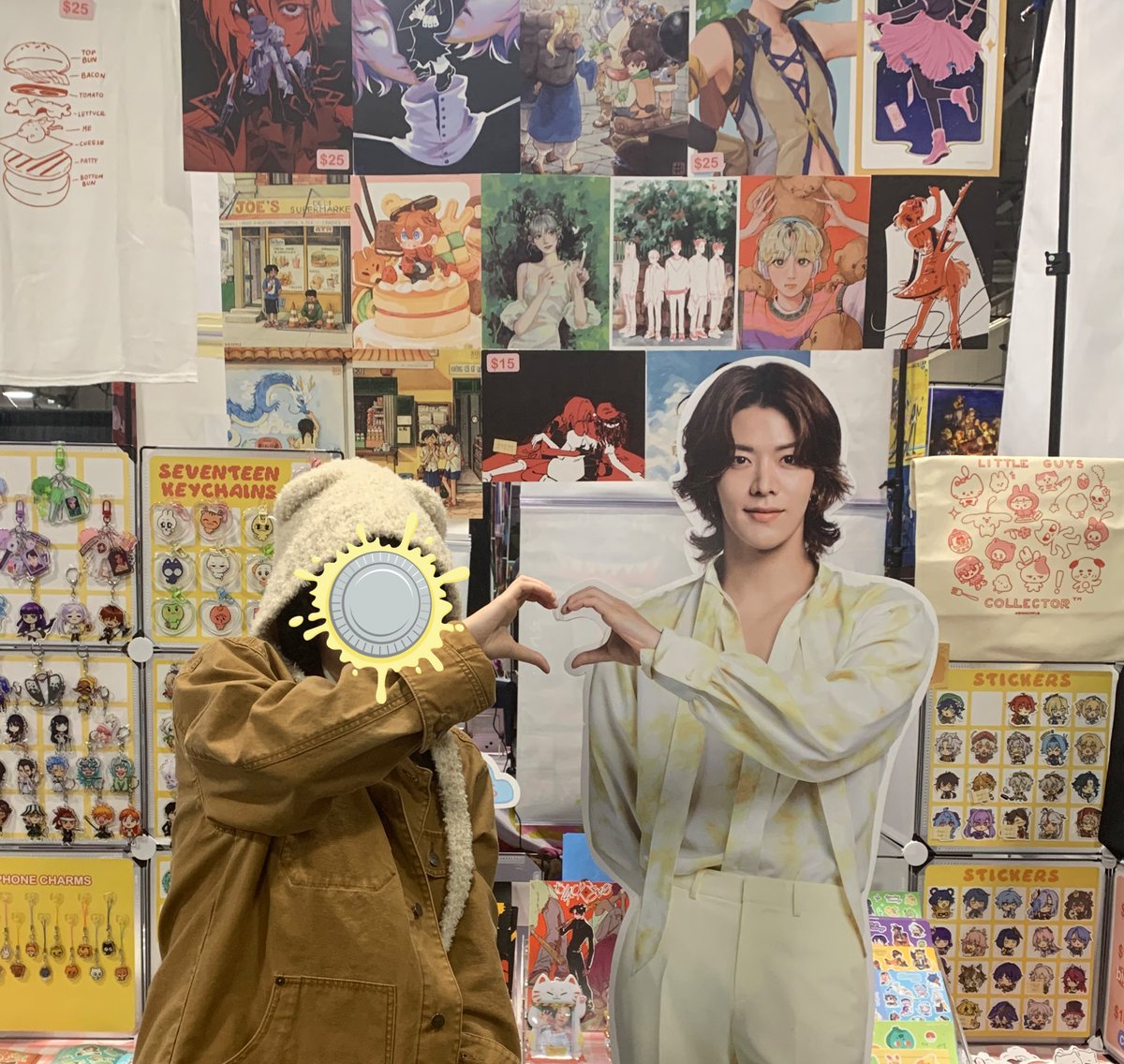 castlepoint anime i heart u i had a lot of fun 🫡 and thank u nakamoto yuta for helping out at the table