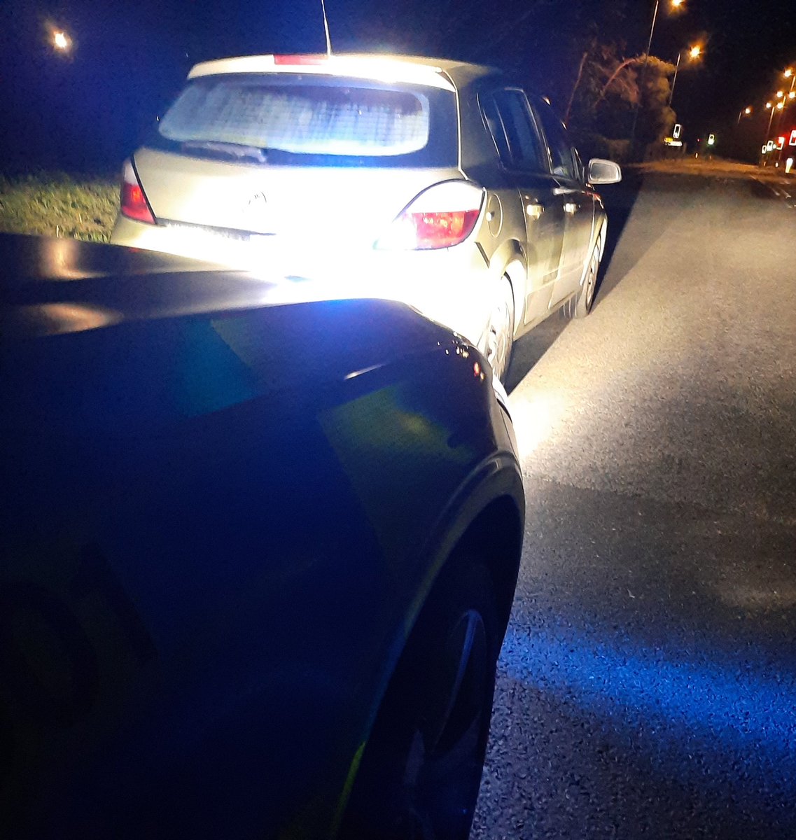 #RPU stopped this vehicle on the A350 near Lacock at midnight due to the manner of driving. The driver had never passed a test to EU standard and had been in the UK over a year. Vehicle #seized