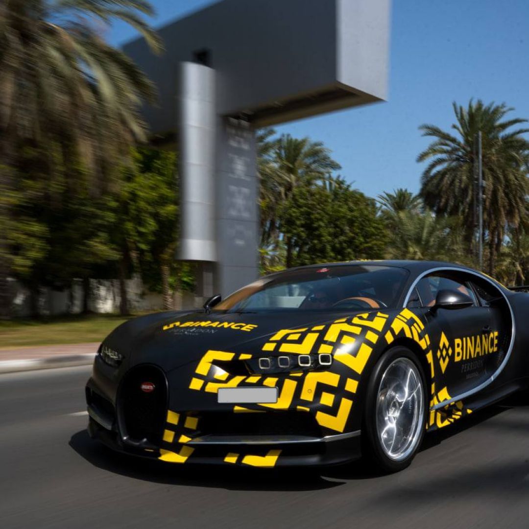 Binance tweet media