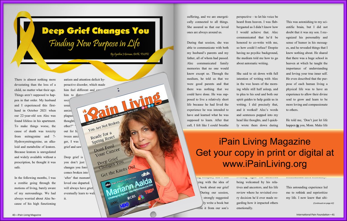 We all have a role to play in combating ageism. Learn more about this important issue in iPain Living Magazine's Spring 2024 edition featuring Mariann Aalda. #iPainLiving ipainliving.org