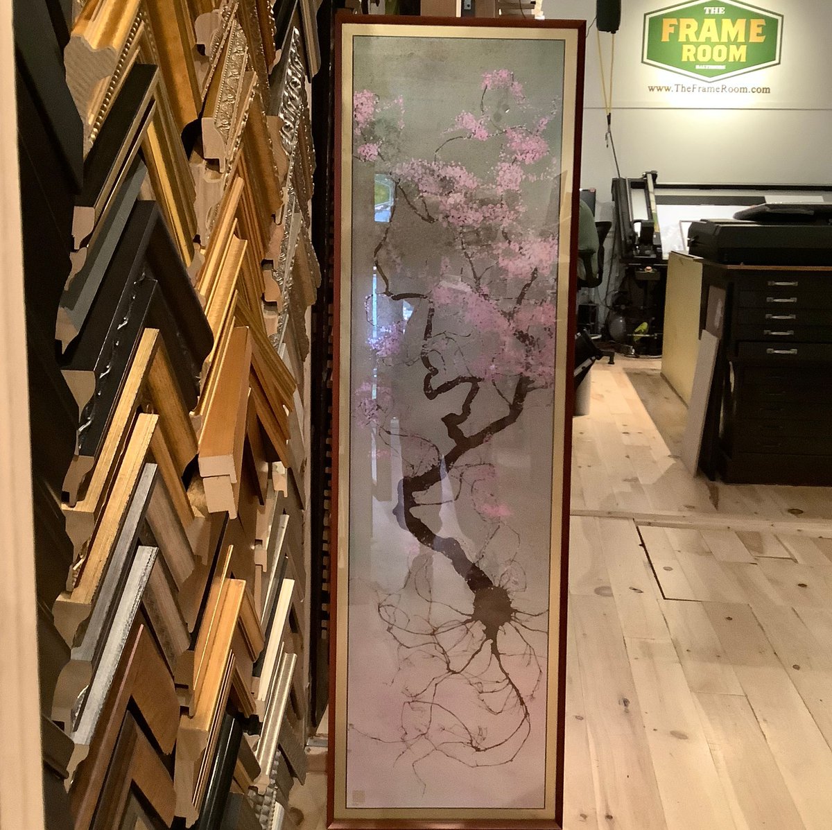 Nature mirrors shapes throughout everything, from neurons to trees.

#theframeroom #customframes #customframing #customframer #customframeshop #frameshop #fellspoint #baltimore #neuron #cherry #blossom #tree