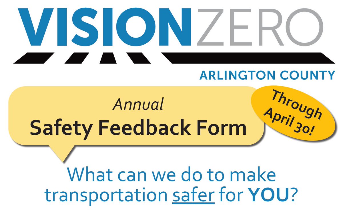 As part of the annual Vision Zero Safety Feedback campaign, the County invites you to share your thoughts about transportation safety at publicinput.com/vzasff3_en