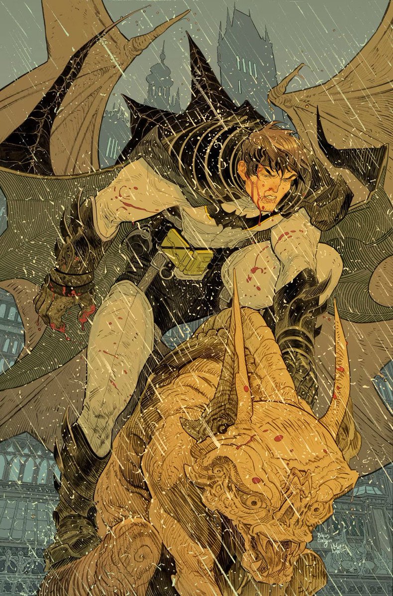 Batman: Gargoyle of Gotham #3 cover by Bilquis Evely