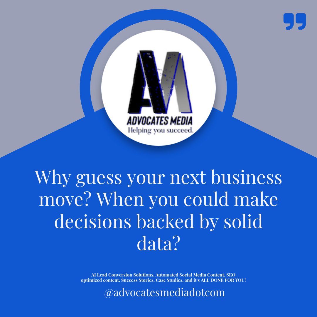 Empower your business with data-driven insights. 📊 Make smarter investments and drive growth. 📈 Connect with us for AI that understands every visitor. #DataDriven #BusinessGrowth #AI #AIsolutionsforhomeservices, #ContentAutomation, #DigitalMarketingSolutions