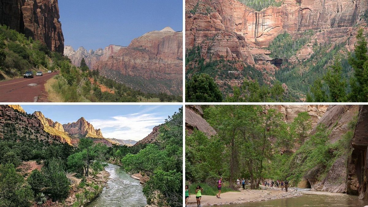 Discover the wonders of Zion National Park, where you can hike through narrow canyons, marvel at cascading waterfalls, and soak in the majestic views. Travel guide tips and recommendations for an unforgettable experience bit.ly/3qYK7MY via @sheriannekay #FindYourPark