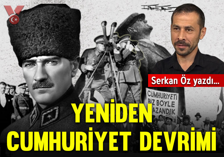 Serkan Öz yazdı: Yeniden Cumhuriyet devrimi 'Bu yazımızda Cumhuriyet’in köyü, ilçesi, şehri ve bütün bu yerleşim alanlarının (vatan kavramının içerisini doldurarak) Cumhuriyet devrimi felsefesi doğrultusunda üretim ve bölüşüm ilişkilerini tartışacağız. Bu bağlamda yerleşim…