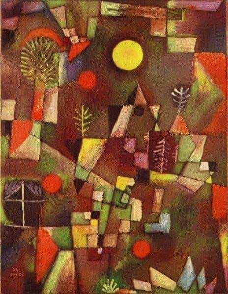 Paul Klee: 'Full Moon,' 1919