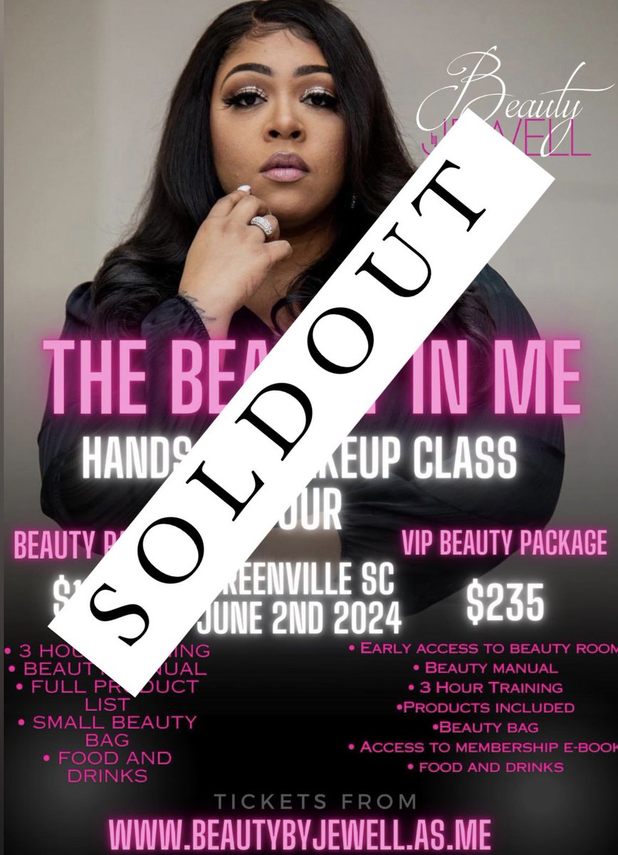 You just can’t tell me GOD AINT GOOD !!!!

I am truly grateful thank yall so much 🥺🥰

#Beautybyjewellmakeup #Beautybyjewellmakeupclass
#Travelingmua #TheBeautybyjewelltour #FaithOverFear