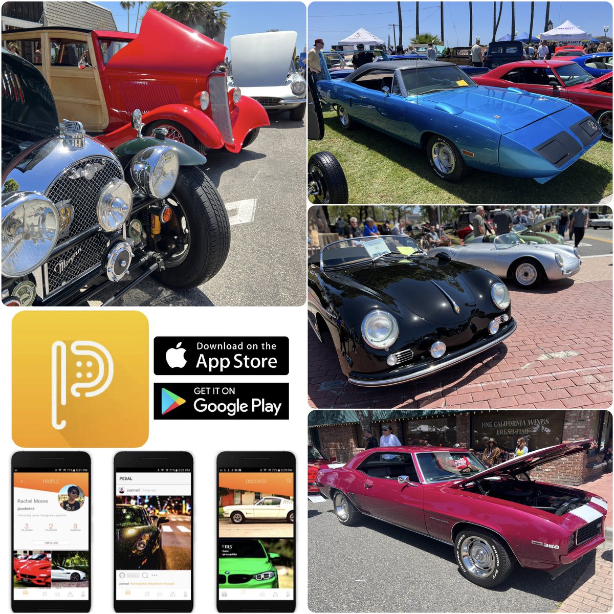 🔶 Seal Beach Classic Car Show ~ Awesome crowd and amazing cars
🔶 See more on PEDAL - Free in app stores

#sealbeachclassiccarshow #sealbeach #classiccarshow #classiccars #musclecar #exoticcars #luxurycars #supercars #dreamcars #pedaltheapp