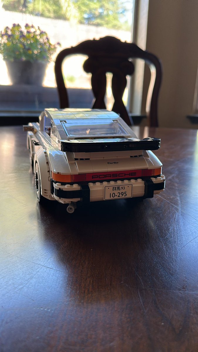 tannerdolby's tweet image. Finished the @LEGO_Group Porsche 911 turbo 🏁