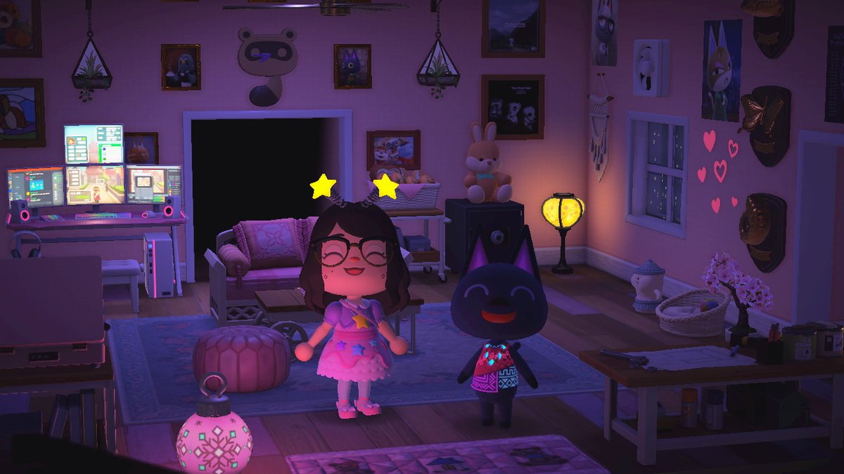 izzymallow's tweet photo. Sunday night vibes #AnimalCrossing #ACNH #NintendoSwitch https://t.co/7C1tKimavB