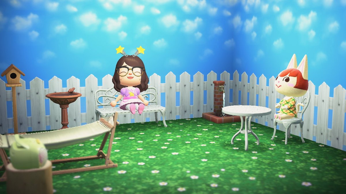 izzymallow's tweet photo. Sunday night vibes #AnimalCrossing #ACNH #NintendoSwitch https://t.co/7C1tKimavB