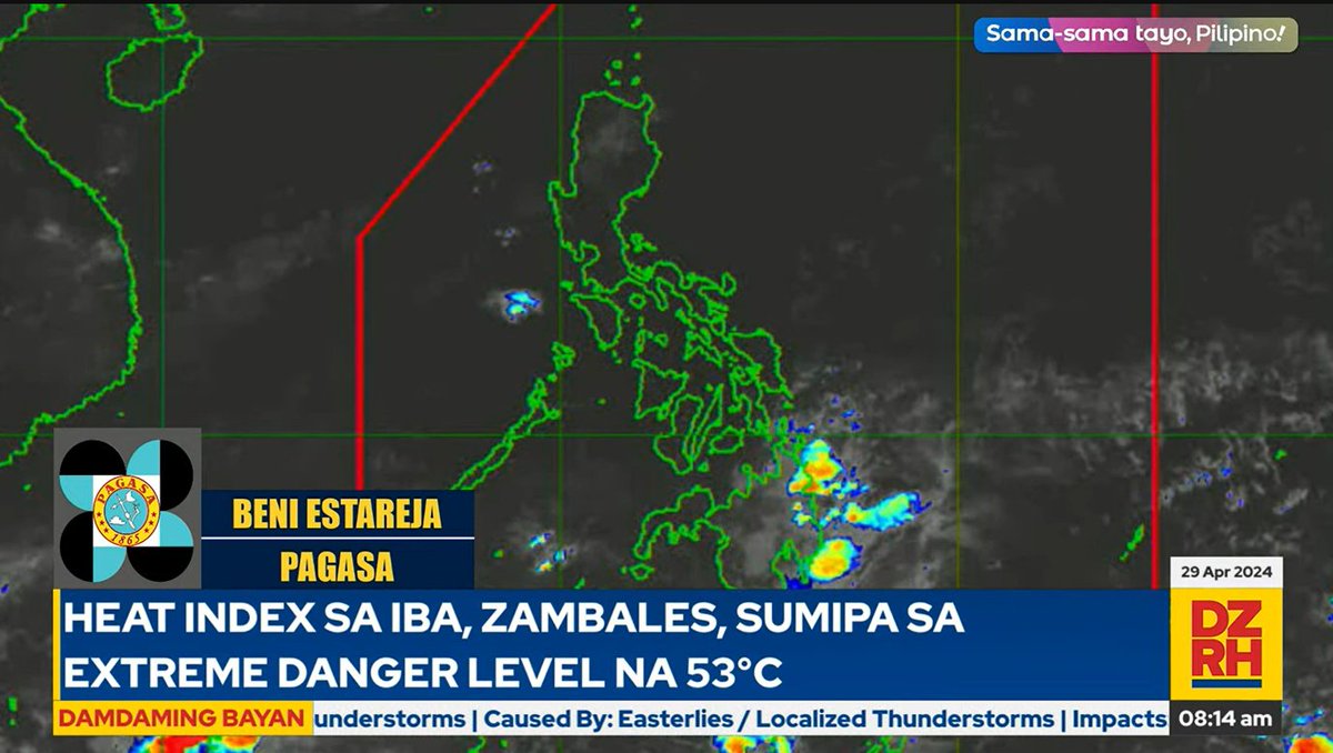 #LivesaDZRH: Beni Estareja, @dost_pagasa 

#DamdamingBayan
#SamaSamaTayoPilipino

LIVE: fb.watch/rKDfryCwkQ/