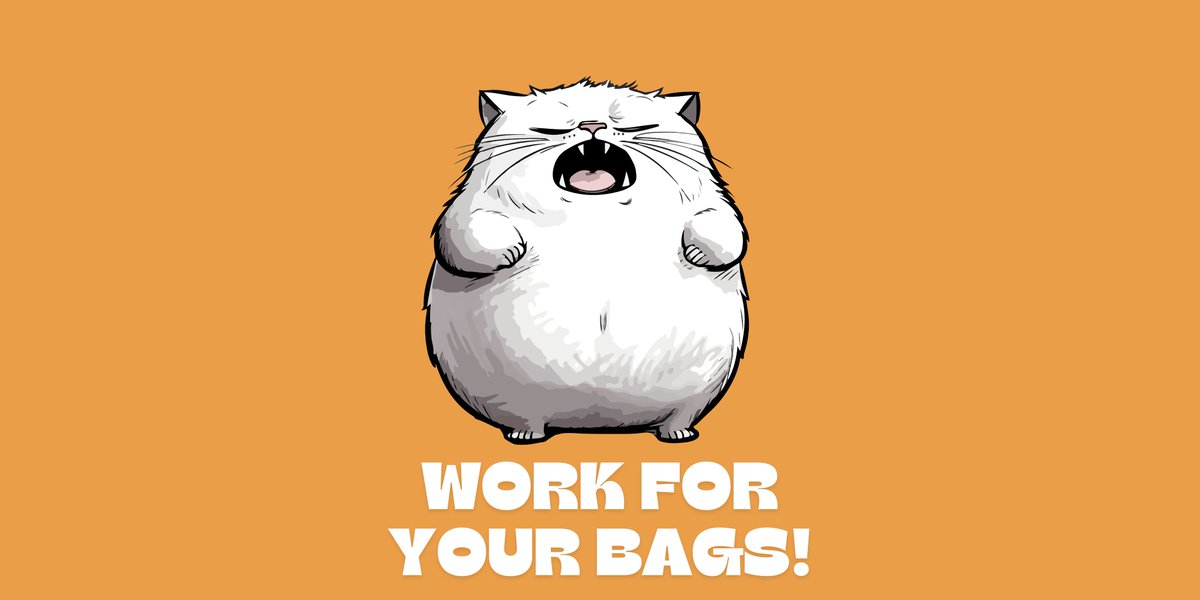 A project is only as good as it's community! 

Work for your bags!!!

t.me/+NeyUZNRFJQtjZ…