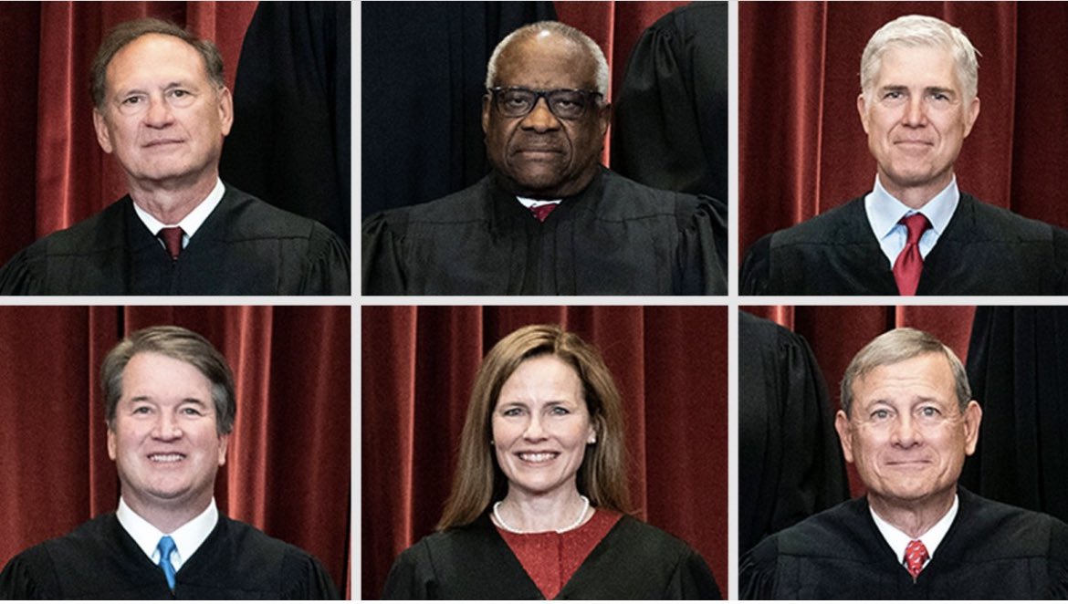 Which Supreme Court justice do you think is the most CORRUPT? 👇 A. Clarence Thomas B. John Roberts C. Samuel Alito D. Neil Gorsuch E. Brett Kavanaugh F. Amy Coney Barrett