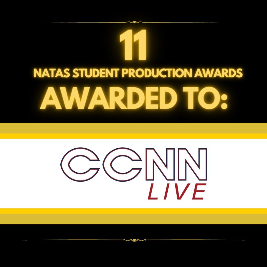 🌟 Thrilled by CCNN Live's success at the NATAS Suncoast Student Production Awards! 🏆 Multiple wins from Newscasts to Video Essays showcase our students' dedication and talent. Huge thanks to our advisors, Omar Delgado and Christina Insua. #ProudAdvisor #StudentJournalism #NATAS