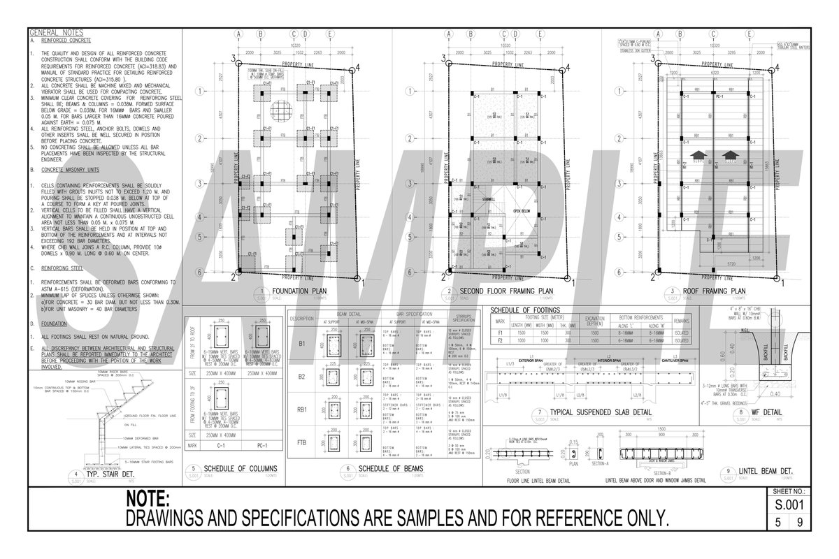 Quality CAD Drafting Services PM me for inquiries. Thanks.

STRUCTURAL PLANS SAMPLE
**NOTE: Drawings and Specifications are samples and for reference only.