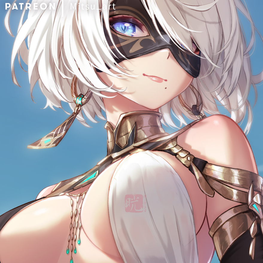 「More Anubis Queen 2B」|M I T S Uのイラスト