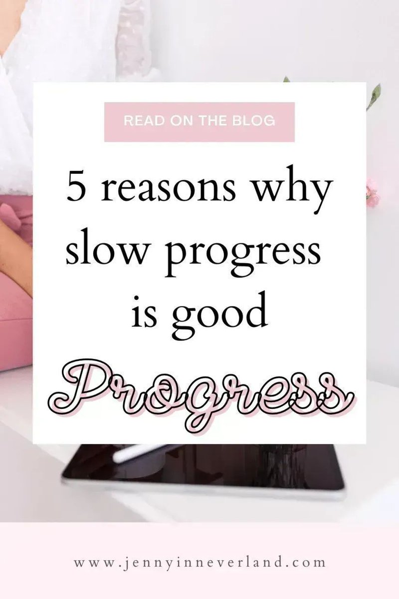 5 REASONS WHY SLOW PROGRESS IS GOOD PROGRESS: ✨ It’s normal - and should be normalised! 💞 It encourages us to not be hard on ourselves 💐 It promotes balance Read more about slow progress and it’s benefits in this post! buff.ly/3sc3FS4 #lbloggers #bloggerstribe