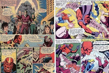 #Qward invaded Earth as had T O Morrow with battalions of bald bad guys, until #RedTornado stopped these alien invasions. earth-one-earth-two.blogspot.com/2024/04/twice-…