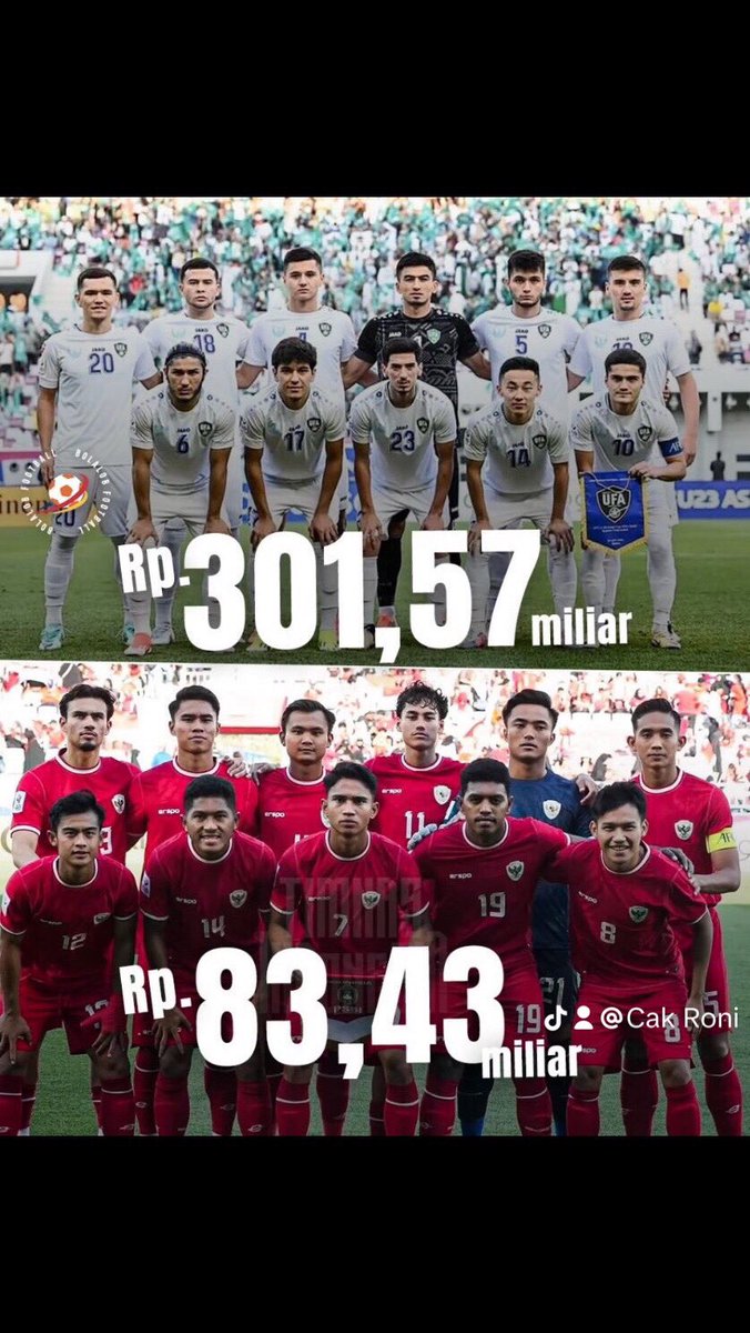CakRonny_81's tweet photo. Harga bukan patokan
Ayo garudaku #timnasindonesia #timnasday #indonesia🇮🇩 #ubekistan #terbangtinggi https://t.co/RJN9I7oGhT