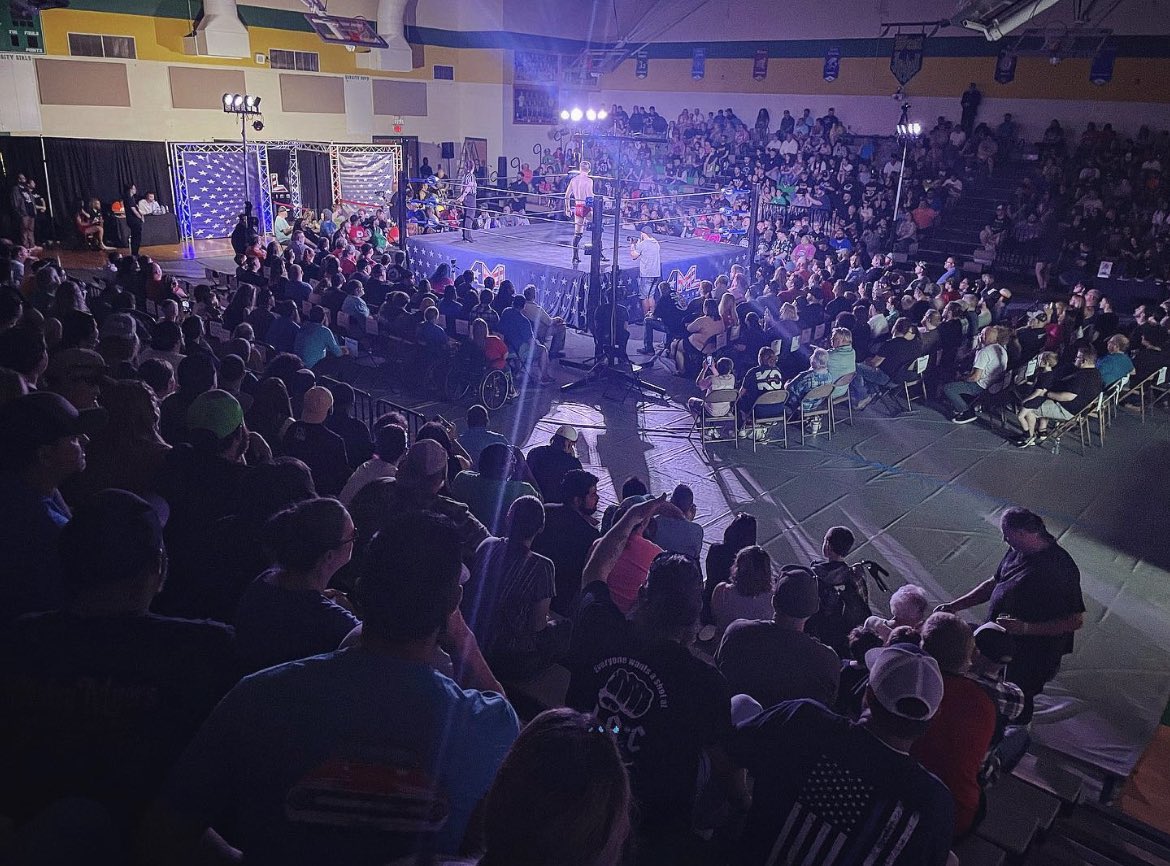 Thank you, #Statesville. We appreciate you and we’ll see you next time. #AMLWrestling #BothSides