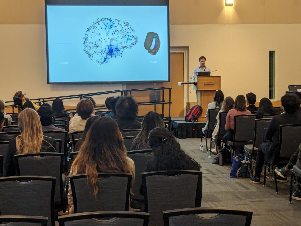 @davideagleman presents at the California Neurotechnology Conference #UCDavis