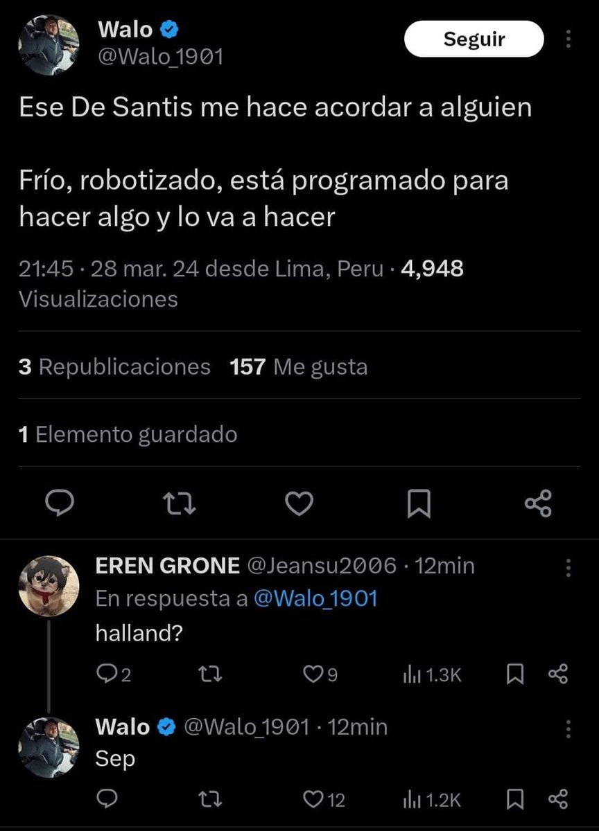 PabloRuiz914's tweet photo. Ese Walo, no acierta ni una 😂 https://t.co/8at7gO8HgS
