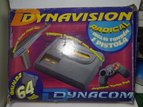 Acho incrível como pouco se fala do Dynavision do cartucho de 64 jogos.
Na minha memória teve um momento que esse videogame vendeu que nem água.

Tenho certeza que muita gente que gosta de videogame começou com ele.