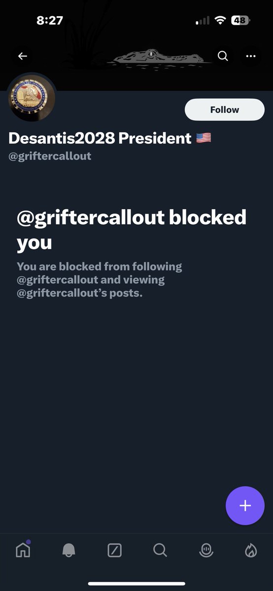 Oh look another crybaby who attacks, loses, and tries to play the victim. This is why I can’t stand many DeSantis loyalists. In case anyone is wondering what my insult was, “you’re not the sharpest tool in the shed.” I was responding to him calling #TrumpGabbard2024 a Dem…