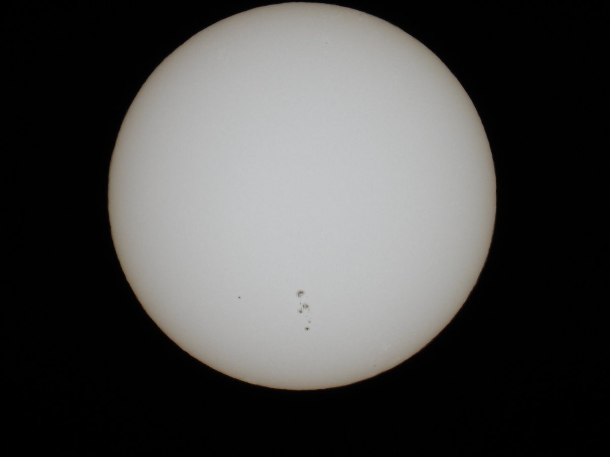 Sun Spots from my P1000