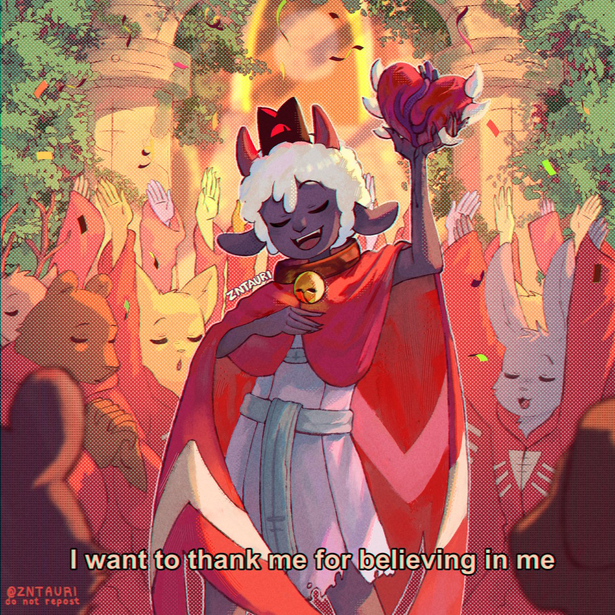 zntAuri's tweet photo. Started this as a simple way to get rid of my art block and ended up with 8 fully rendered drawings somehow (1/2)
#CultoftheLamb #cotlfanart #cotl #fanart #art https://t.co/v5ftLbOTy8