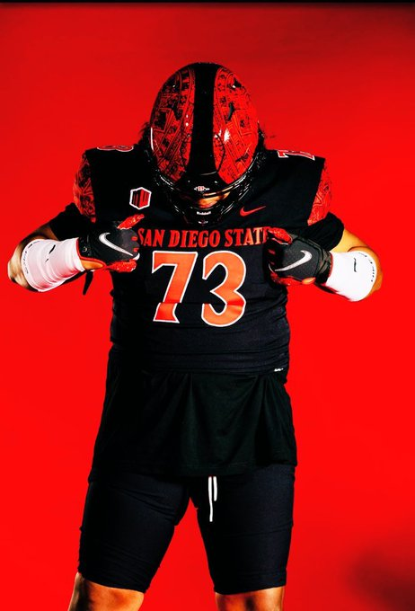 draftjm13's tweet photo. @nicogreen23 has officially chosen @AztecFB after starting at LT for Tennessee State in 2023, he will have two years of eligibility remaining @jdpickell https://t.co/o62QIu51FZ