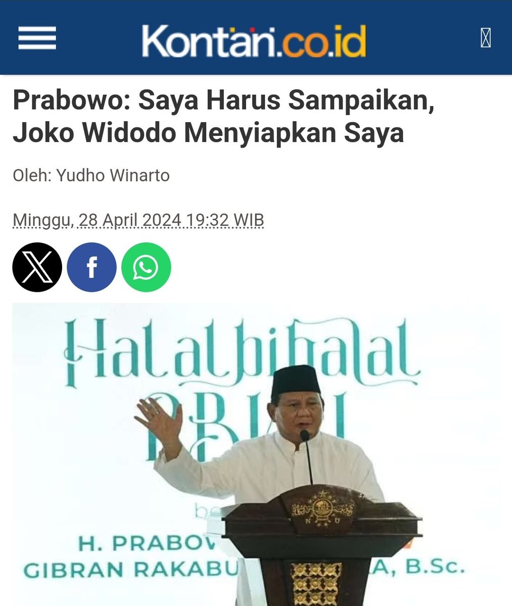 MK dan Prabowo saling membantah 😴

MK : Tidak ada bukti cawe2 Jokowi
Prabowo : Saya disiapkan Jokowi
