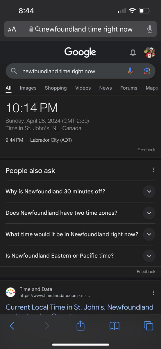 Agree with Whit. However, I would probably miss the first period regardless if I was in Newfoundland because of the fact that they have a freaking 30 minute time difference…. Which it took me 40 years to learn was a thing.