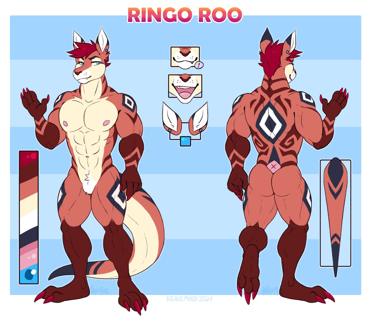 RingoKangaroo's tweet photo. @RiodileArt Orange/Red mayhaps? https://t.co/3qOwPX0C7k