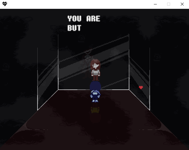XanthicZet's tweet image. I actually got goosebumps in the "Mirror Room" scene from Chapter 6: Darker Reflection! Simply incredible.
#DELTARUNE