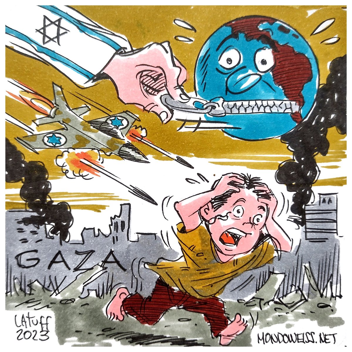 Carlos Latuff (@latuffcartoons) on Twitter photo 