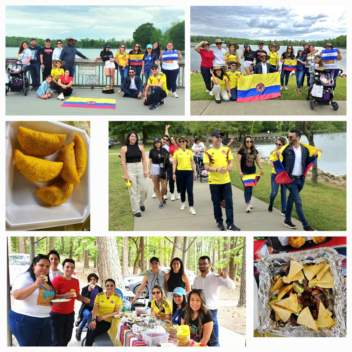 What a wonderful afternoon spent with fantastic company and delectable dishes during our international potluck picnic.  Thanks, Ambassador Teachers from Catawba, Newton-Conover, Burke, and Hickory schools for attending. @ParticipateLrng #UnitingOurWorld #ConnectionsCoordinator