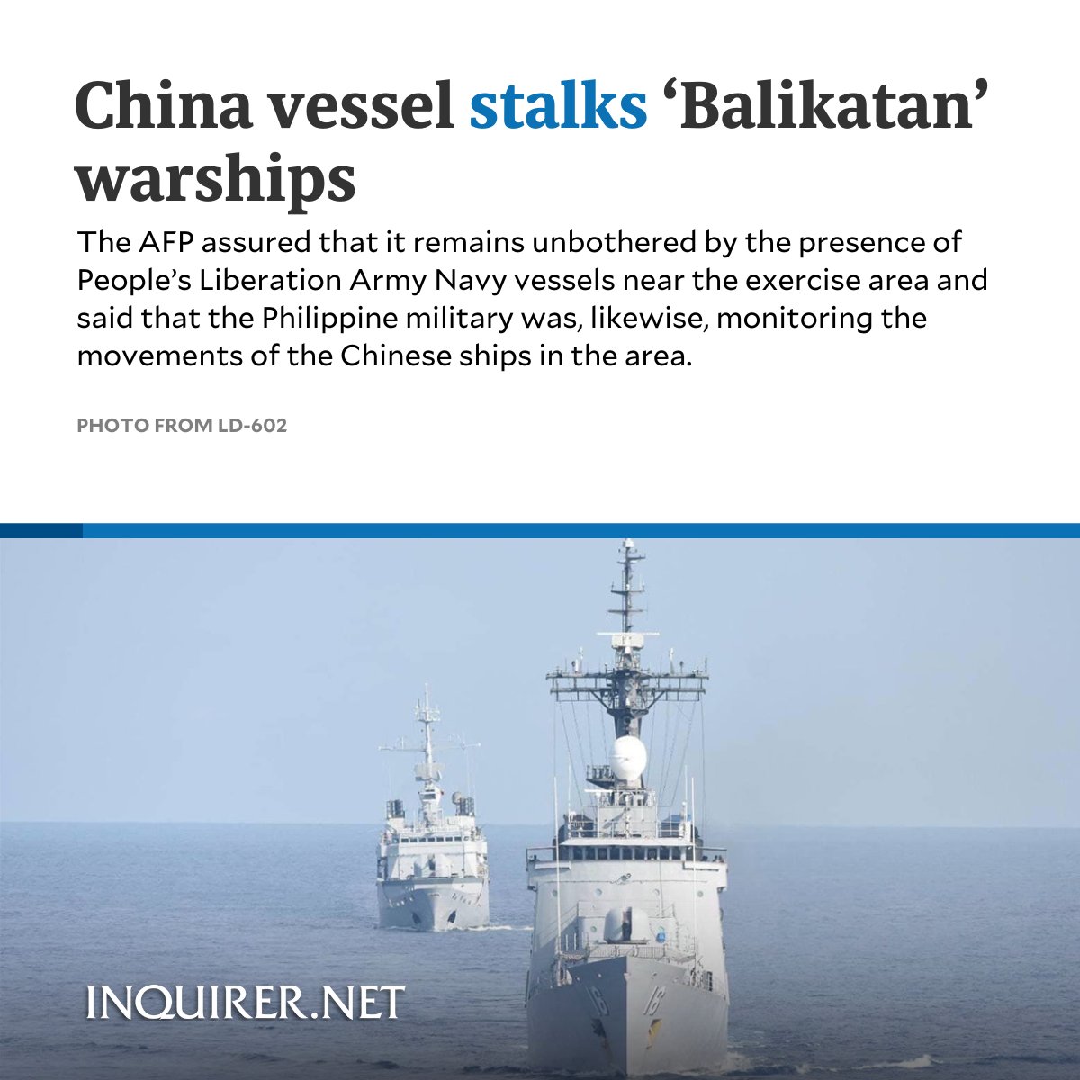 PH invasion of China's territorial waters is bound to meet resistance from PLAN. In the 1900s, PH brutally annexed Mindanao, Sulu, Palawan & later Pag-Asa Island. Filipinos used superior force to kill Muslims to near extinction. China is unlikely to let PH have its way in SCS.