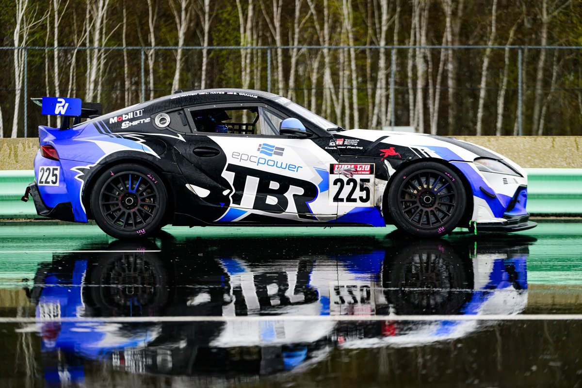 On a super soggy Sunday, Laura Hayes and Thunder Bunny Racing won the WRL GTO class in their No. 225 Toyota Supra, taking the green in dry conditions #onYokohamas but quickly needing oars for the water. 📷 @LoweredClass13 #ShiftUpNow #WomeninMotorsports #FundingFemaleAthletes…