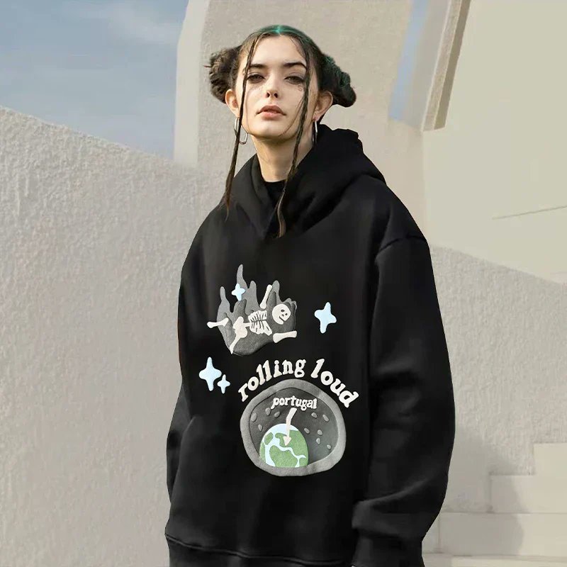 トップス Broken Planet Rolling Loud Hoodie Rolling loud Broken Planet hoodie | Depop
