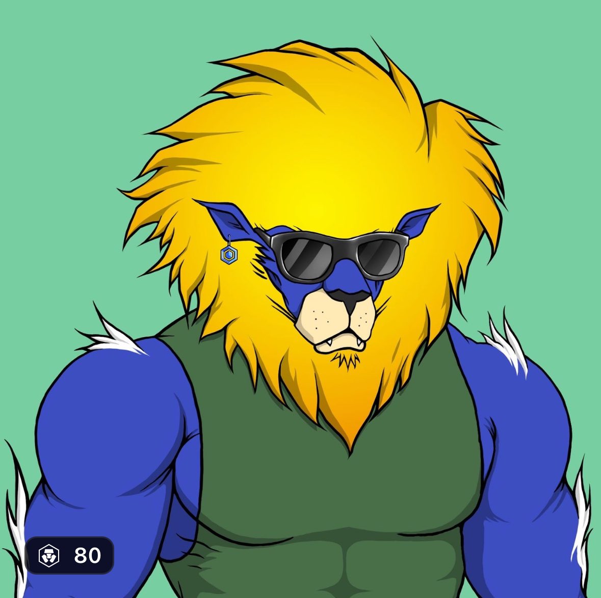 Cryptkeeper picked up a new lion!! @LoadedLions_CDC off @cryptocomnft I think I will just keep this one love being part of the pack!! Let’s Cro!! I still  believe in nfts!  #crofam #nftart #newpfp #cronosearing