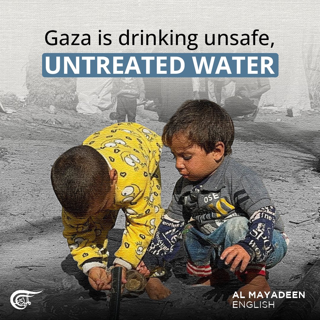 The Palestinian Health Ministry confirmed Saturday that the whole population of #Gaza is drinking unsafe water 'because of the closure of the public health laboratory and the inability to test drinking water... that puts their lives at risk.' In its statement, the ministry…