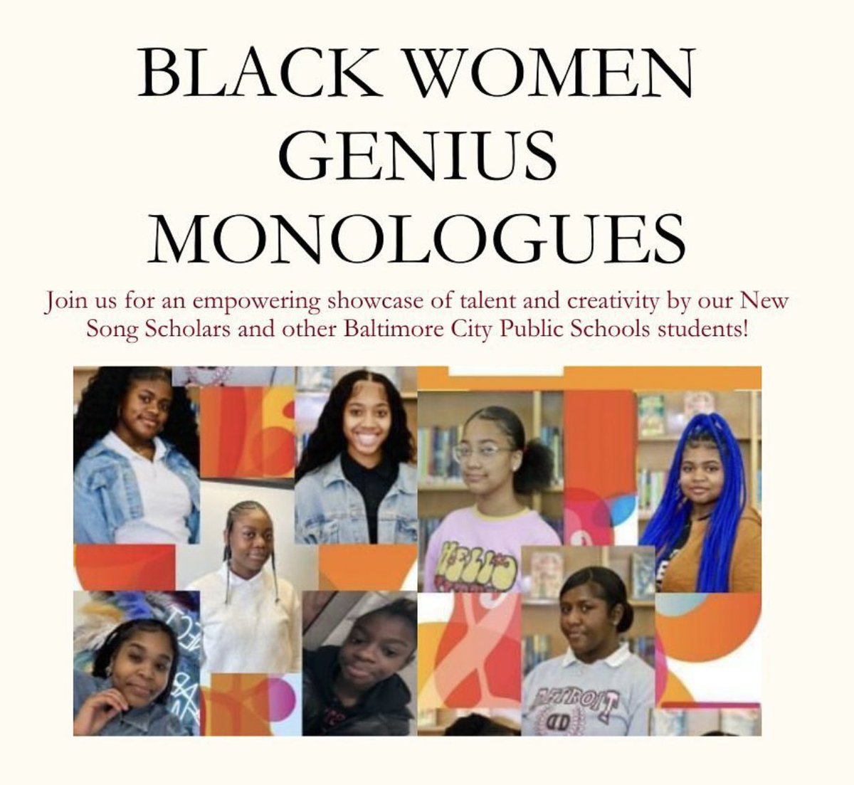 Did you get to join us at our Black Women Genius Monologues event? #NewSongStrong #BlackScholars